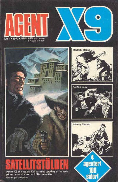 Cover for Agent X9 (Semic, 1971 series) #4/1973