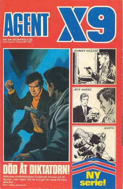 Cover for Agent X9 (Semic, 1971 series) #6/1973
