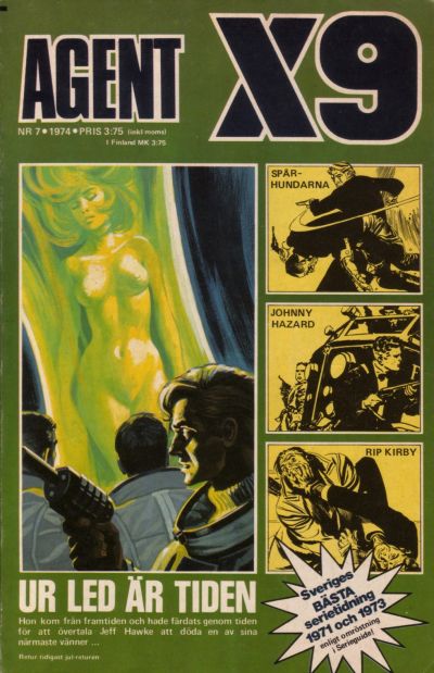 Cover for Agent X9 (Semic, 1971 series) #7/1974