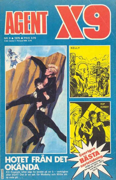 Cover for Agent X9 (Semic, 1971 series) #9/1975