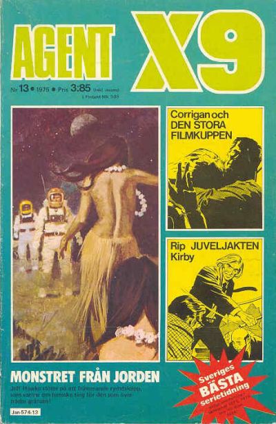 Cover for Agent X9 (Semic, 1971 series) #13/1975