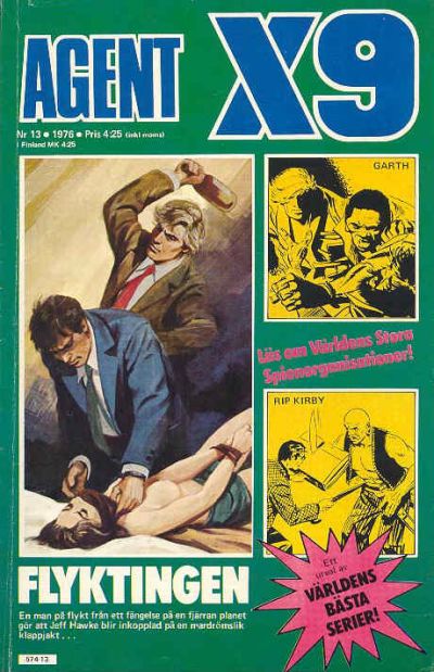 Cover for Agent X9 (Semic, 1971 series) #13/1976