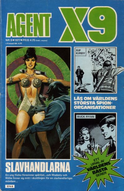 Cover for Agent X9 (Semic, 1971 series) #9/1977