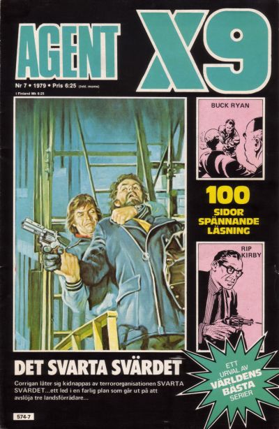 Cover for Agent X9 (Semic, 1971 series) #7/1979