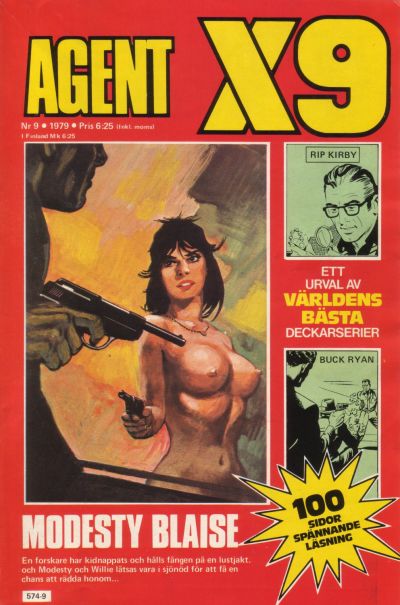 Cover for Agent X9 (Semic, 1971 series) #9/1979