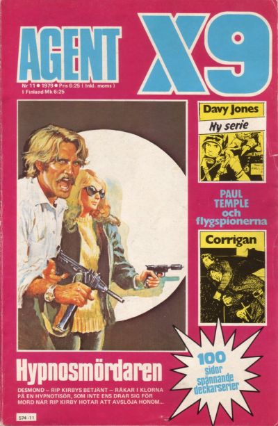 Cover for Agent X9 (Semic, 1971 series) #11/1979