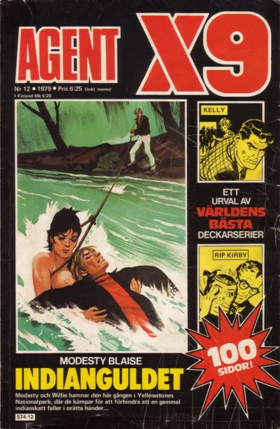 Cover for Agent X9 (Semic, 1971 series) #12/1979