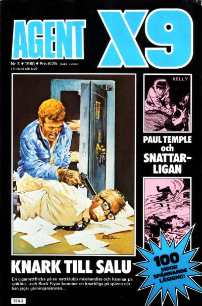 Cover for Agent X9 (Semic, 1971 series) #3/1980