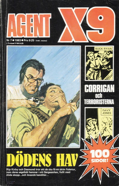Cover for Agent X9 (Semic, 1971 series) #7/1983