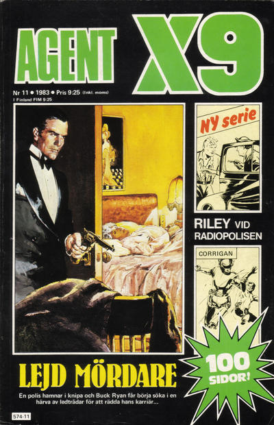 Cover for Agent X9 (Semic, 1971 series) #11/1983