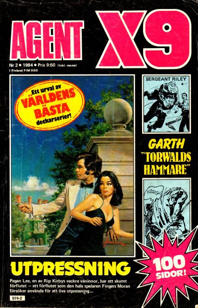 Cover for Agent X9 (Semic, 1971 series) #2/1984