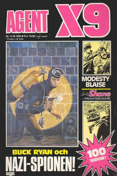 Cover for Agent X9 (Semic, 1971 series) #13/1985