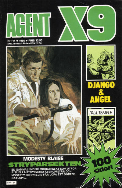 Cover for Agent X9 (Semic, 1971 series) #14/1986