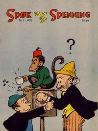 Cover Thumbnail for Spøk og Spenning (Oddvar Larsen; Odvar Lamer, 1950 series) #1/1952