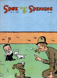 Cover Thumbnail for Spøk og Spenning (Oddvar Larsen; Odvar Lamer, 1950 series) #4/1952