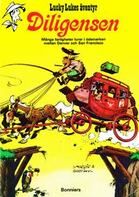 Cover Thumbnail for Lucky Lukes äventyr / Lucky Luke klassiker (Bonniers, 1971 series) #[1] - Diligensen