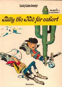 Cover Thumbnail for Lucky Lukes äventyr / Lucky Luke klassiker (Bonniers, 1971 series) #11 - Billy the Kid får eskort