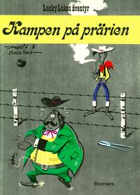 Cover for Lucky Lukes äventyr / Lucky Luke klassiker (Bonniers, 1971 series) #14 - Kampen på prärien