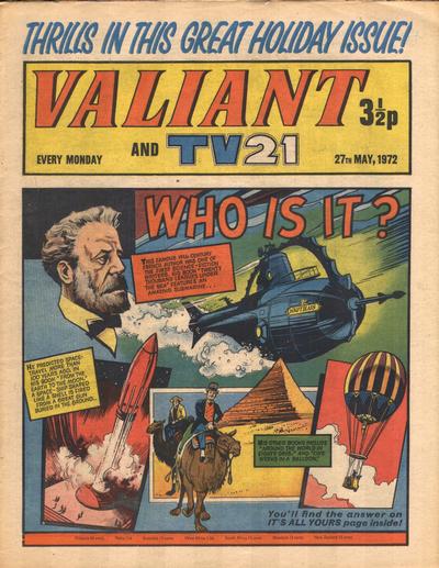 Cover for Valiant and TV21 (IPC, 1971 series) #27th May 1972