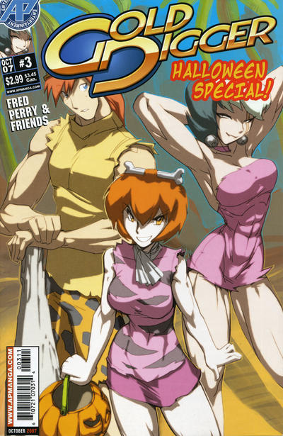 Cover for Gold Digger Halloween Special (Antarctic Press, 2005 series) #3