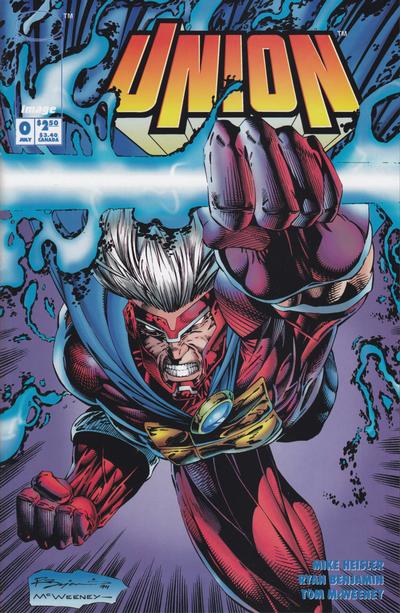 Cover for Union (Image, 1993 series) #0 [WildStorm 1994 Puzzle Cover]