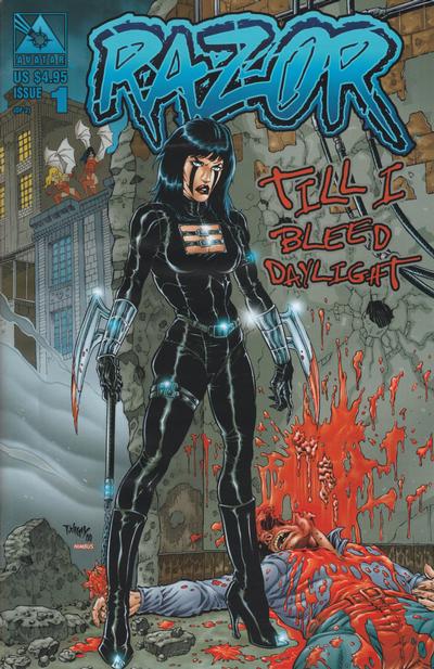Cover for Razor Till I Bleed Daylight (Avatar Press, 2000 series) #1