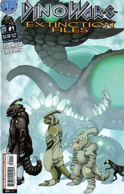 Cover for DinoWars: Extinction Files (Antarctic Press, 2007 series) #1