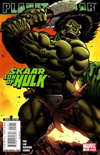 Cover Thumbnail for Skaar: Son of Hulk (Marvel, 2008 series) #12 [Regular Edition - Left Cover]