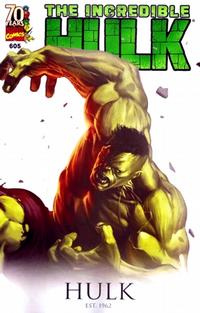 Cover Thumbnail for Incredible Hulk (Marvel, 2009 series) #605 [70 Years of Marvel Variant Edition]