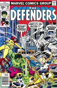Cover Thumbnail for The Defenders (Marvel, 1972 series) #49 [35¢]