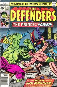 Cover for The Defenders (Marvel, 1972 series) #52 [35¢]