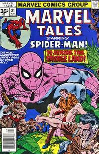 Cover for Marvel Tales (Marvel, 1966 series) #81 [35¢]
