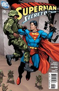 Cover Thumbnail for Superman: Secret Origin (DC, 2009 series) #5 [Gary Frank Superman Cover]
