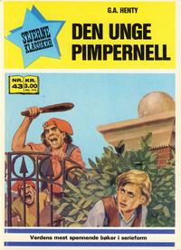 Cover Thumbnail for Stjerneklassiker (Illustrerte Klassikere / Williams Forlag, 1969 series) #43 - Den unge pimpernell