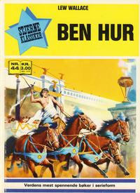 Cover Thumbnail for Stjerneklassiker (Illustrerte Klassikere / Williams Forlag, 1969 series) #44 - Ben Hur