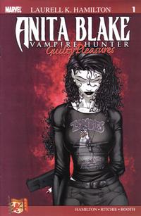 Cover for Anita Blake: Vampire Hunter in Guilty Pleasures (Marvel, 2006 series) #1 [Second Printing]