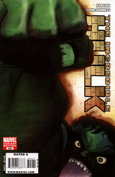 Cover for Incredible Hulk (Marvel, 2009 series) #600 [Variant Edition - Tim Sale]