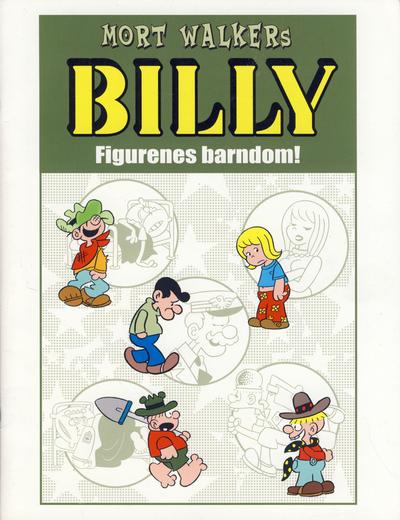 Cover for Billy Figurenes barndom! [Bilag til Billy bok] (Hjemmet / Egmont, 2008 series) #[nn]