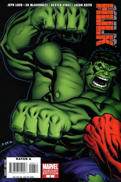 Cover for Hulk (Marvel, 2008 series) #6 [Cover B]