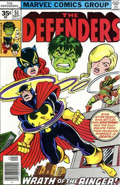 Cover for The Defenders (Marvel, 1972 series) #51 [35¢]