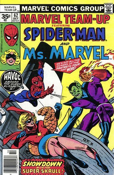 Cover for Marvel Team-Up (Marvel, 1972 series) #62 [35¢]