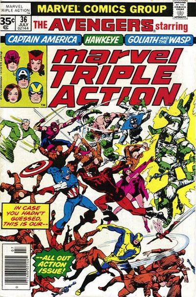 Cover for Marvel Triple Action (Marvel, 1972 series) #36 [35¢]