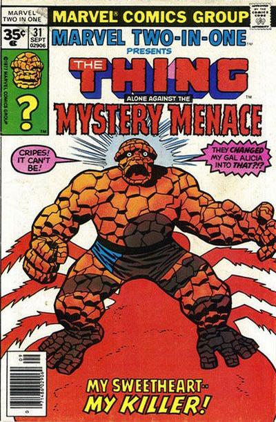 Cover for Marvel Two-in-One (Marvel, 1974 series) #31 [35¢]