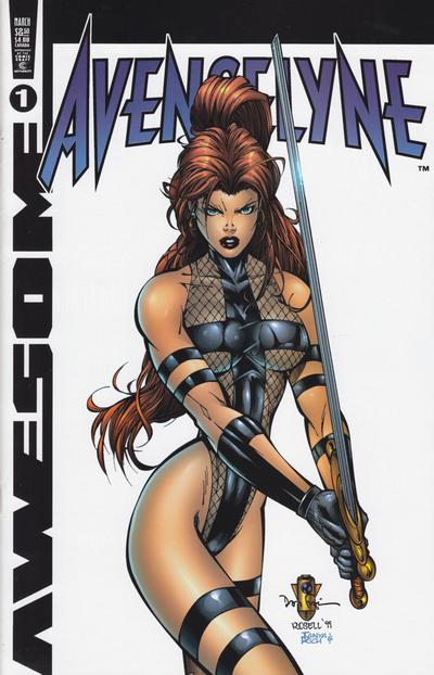 Cover for Avengelyne (Awesome, 1999 series) #1 [White Background]