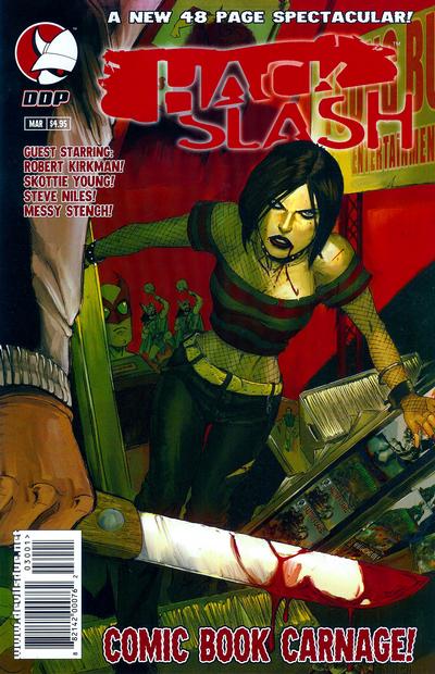 Cover for Hack/Slash: Comic Book Carnage (Devil's Due Publishing, 2005 series) 