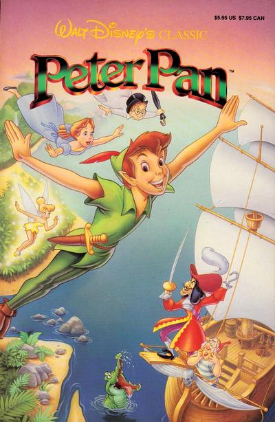 Cover for Walt Disney's Peter Pan (Disney, 1990 series) 