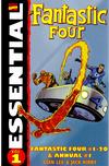 Cover for Essential Fantastic Four (Marvel, 1998 series) #1 [Second Edition, Kirby Painted Cover]