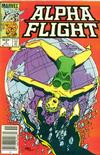 Cover for Alpha Flight (Marvel, 1983 series) #4 [Newsstand]
