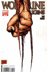 Cover Thumbnail for Wolverine: Origins (Marvel, 2006 series) #10 [Third Claw Variant]