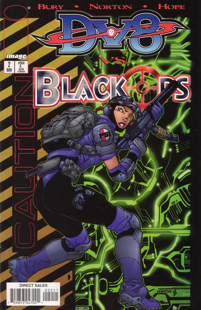 Cover for DV8 vs. Black Ops (Image, 1997 series) #2